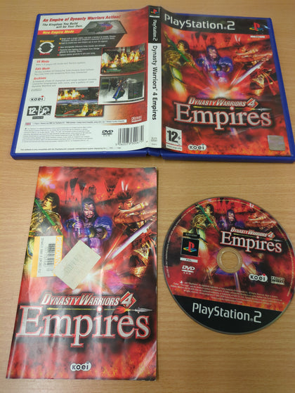 Dynasty Warriors 4 Empires Sony PS2 game