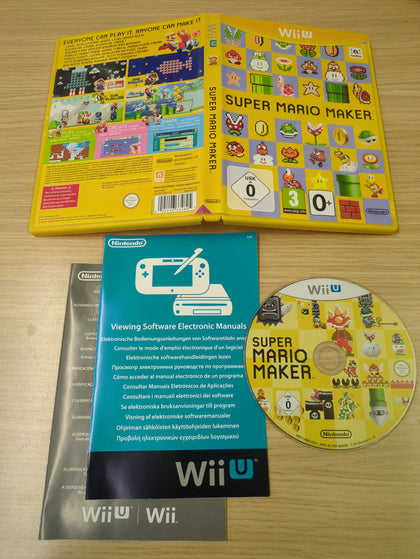 Super Mario Maker Nintendo Wii U game