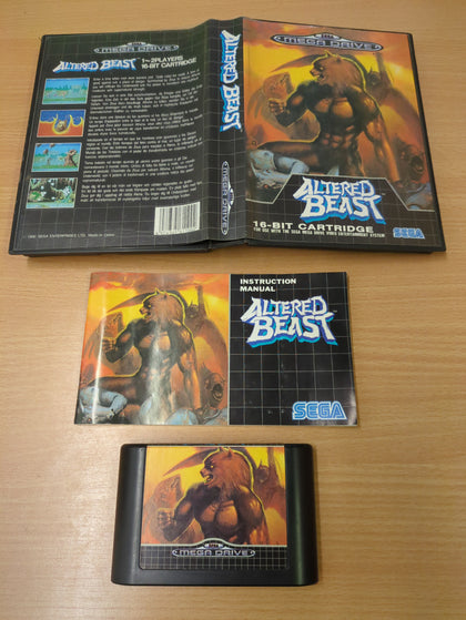 Altered Beast Sega Mega Drive game complete