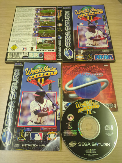 World Series Baseball II Sega Saturn game