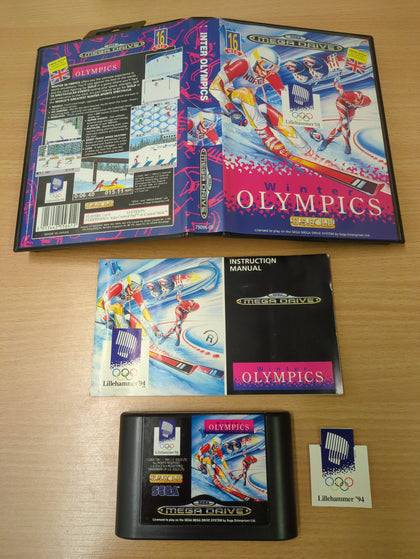 Winter Olympics: Lillehammer 94 Sega Mega Drive game complete