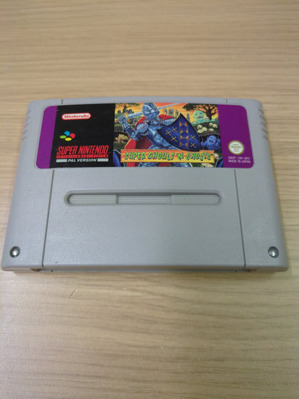 Super Ghouls 'N Ghosts Super Nintendo SNES game cart only