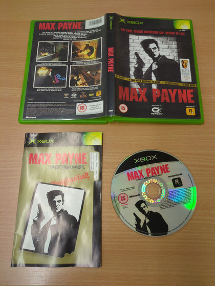 Max Payne original Xbox game