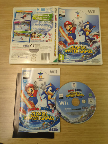 Mario & Sonic At The Olympic Winter Games Nintendo Wii game