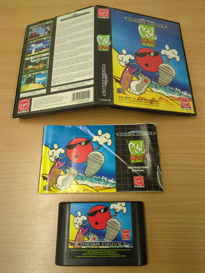 Cool Spot Sega Mega Drive game complete