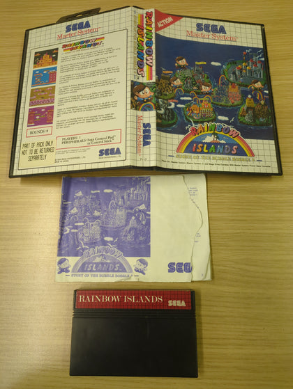 Rainbow Islands: Story of The Bubble Bobble 2 Sega Master System game