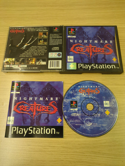 Nightmare Creatures Sony ps1 game