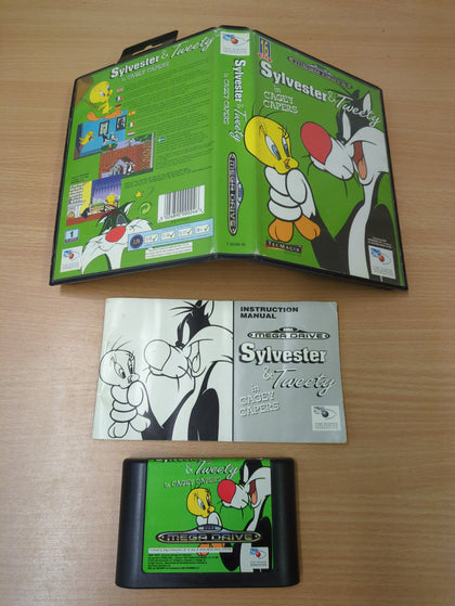 Sylvester and Tweety in Cagey Capers Sega Mega Drive game