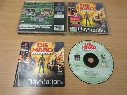 Die Hard Trilogy 2 Viva Las Vegas Sony PS1 game