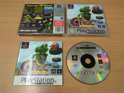 Croc: Legend of the Gobbos Platinum Sony PS1 game