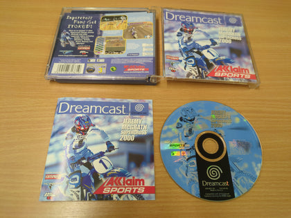 Jeremy McGrath Supercross 2000 Sega Dreamcast game