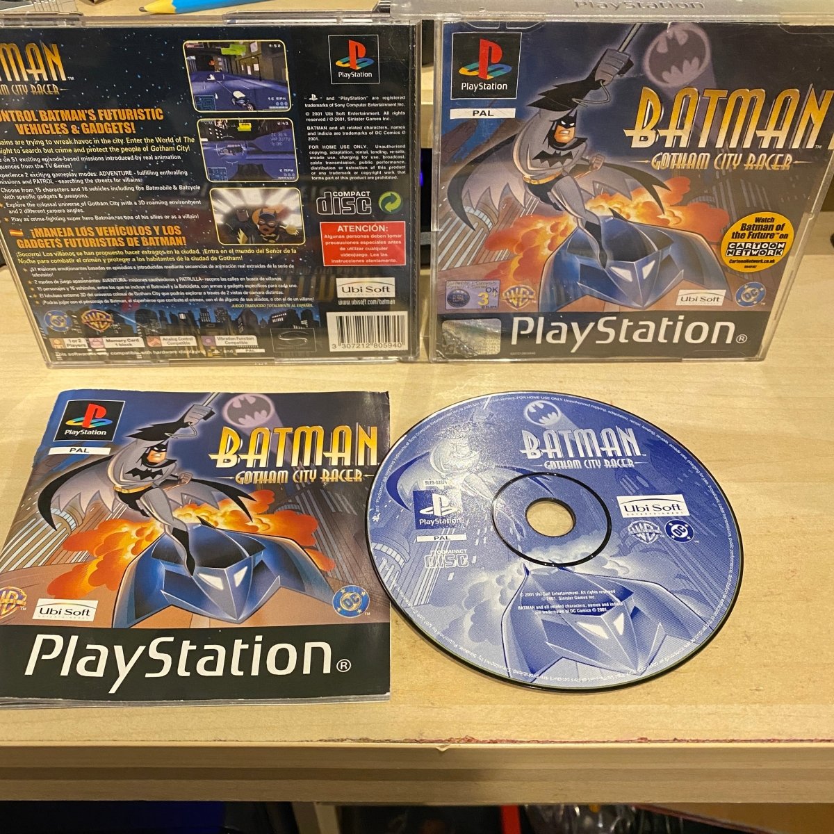 Batman Gotham city racer Ps1 game – retro game store uk - 8BitBeyond.com