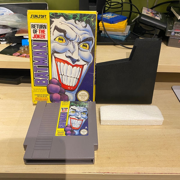 Batman return of the joker Nes game boxed – retro game store uk 