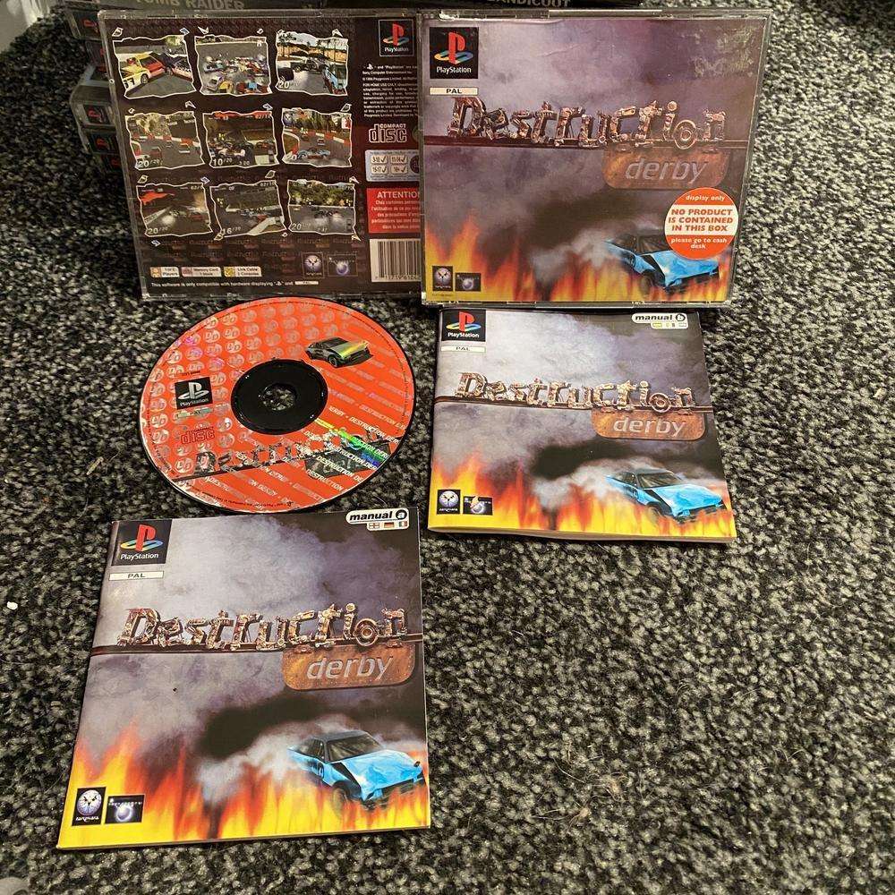 Playstation 1 destruction derby online