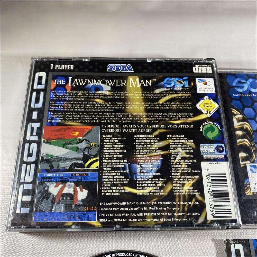 Lawnmower man Sega mega cd game complete 149.99 8BitBeyond – retro game  store uk - 8BitBeyond.com