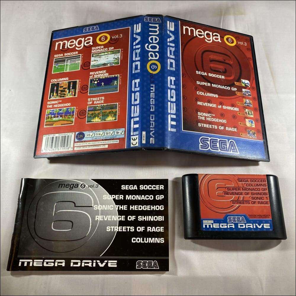 Mega games 6 volume 3 Sega megadrive game complete 84.99 8BitBeyond – retro  game store uk - 8BitBeyond.com