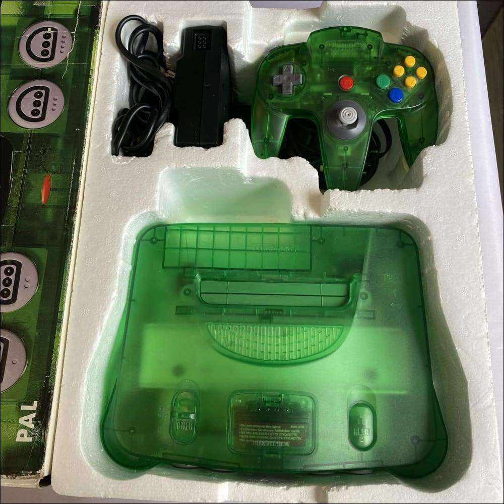 Funtastic Jungle green cheapest N64 console only! Nintendo 64 console only!