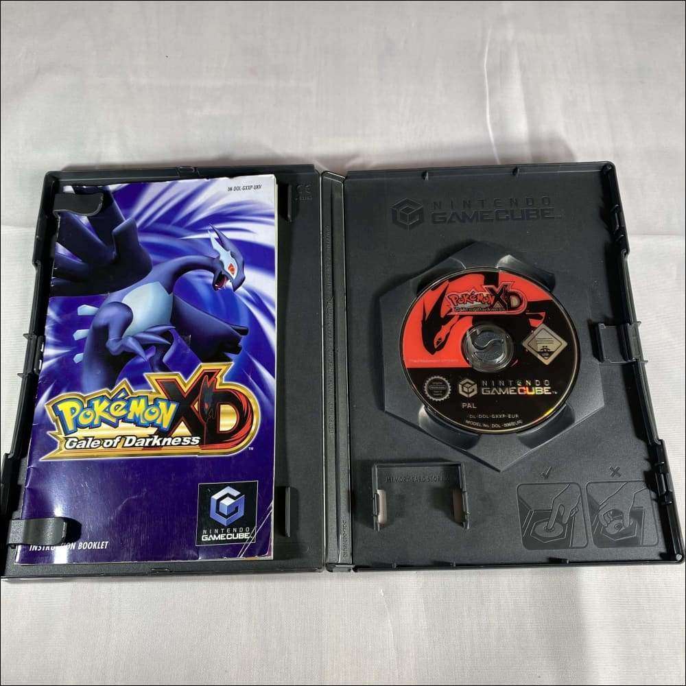 Pokemon XD Gale of Darkness Case and sold Manual