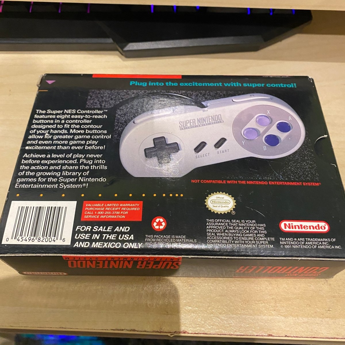 Nintendo hotsell Switch SNES Official Super Nintendo Controller US Sealed New.