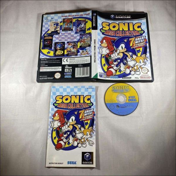 Sonic Mega Collection for Nintendo GameCube EXTREMELY 2024 RARE