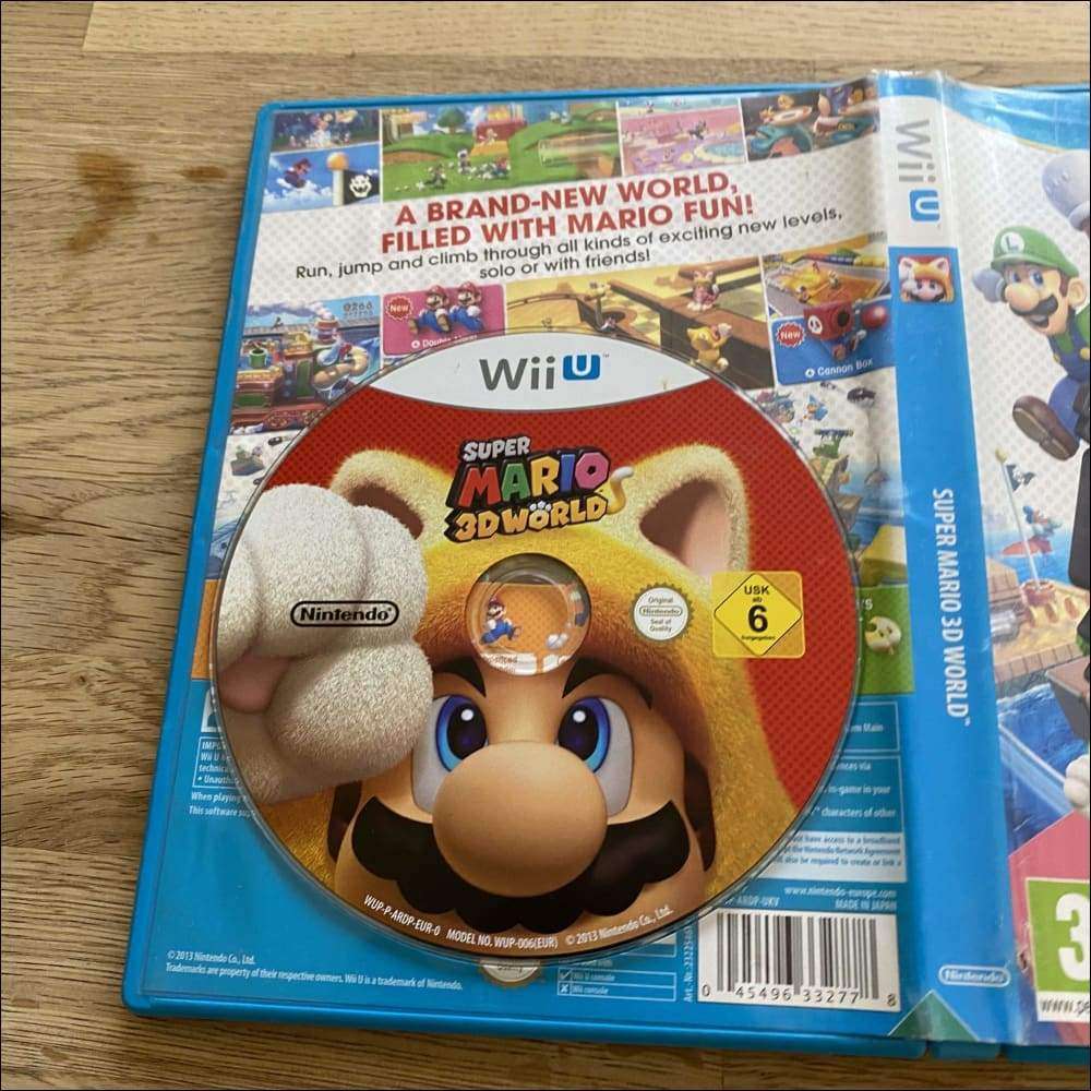 Super mario 3d world Wii u 15.99 8BitBeyond retro game store uk 8BitBeyond