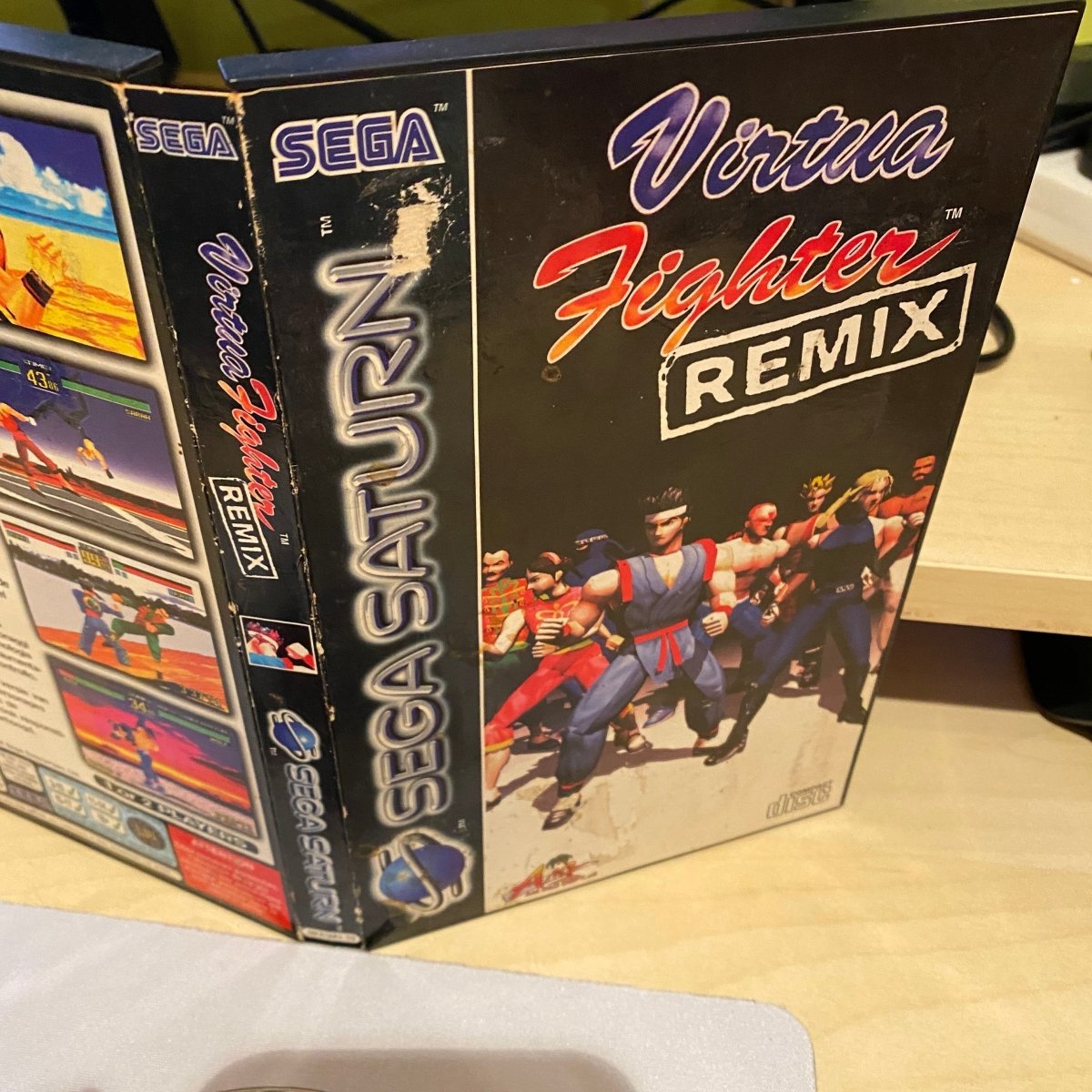 Virtua Fighter Remix Long 2024 Box for Sega Saturn