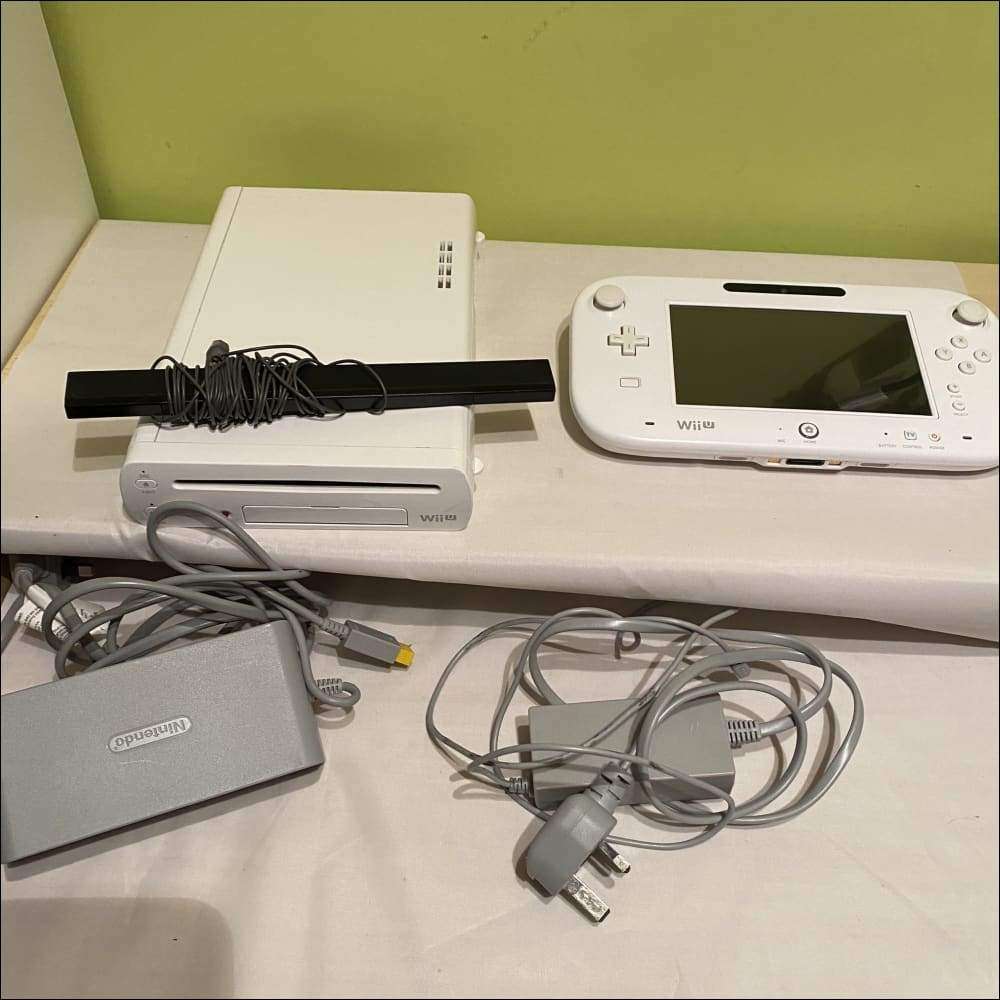 Nintendo shops Wii U Console.